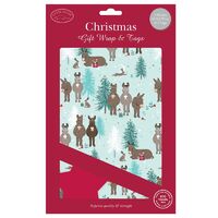 Gift Wrap & Tags - Donkey & Friends