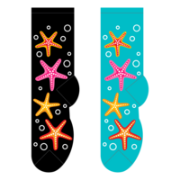 Foozys Ladies Socks - Starfish