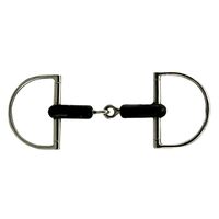 Rubber Large Dee Ring Snaffle
