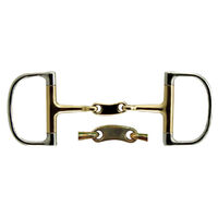 Cyprium Dee Ring Snaffle with Bean Link - 5