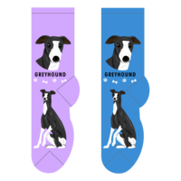 Foozys Ladies Socks - Greyhound