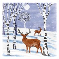 10 Pack  Charity Cards - Woodcut Winter