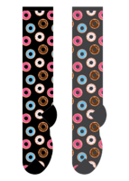 Foozys Knee High Socks - Mini Donuts