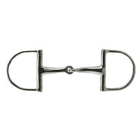 Hollow Mouth Dee Ring Snaffle