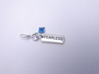Bridle Charm - Fearless