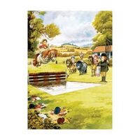 Thelwell Greeting Card - Water Jump