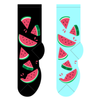 Foozys Ladies Socks - Watermelon