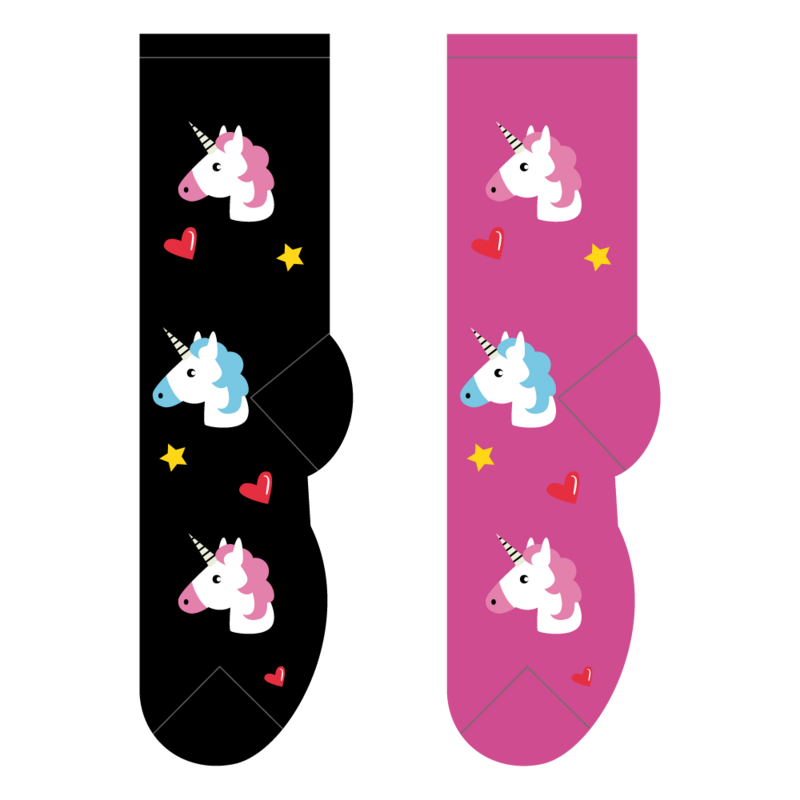Foozys Ladies Socks - Unicorn