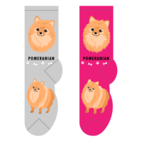 Foozys Ladies Socks - Pomeranian
