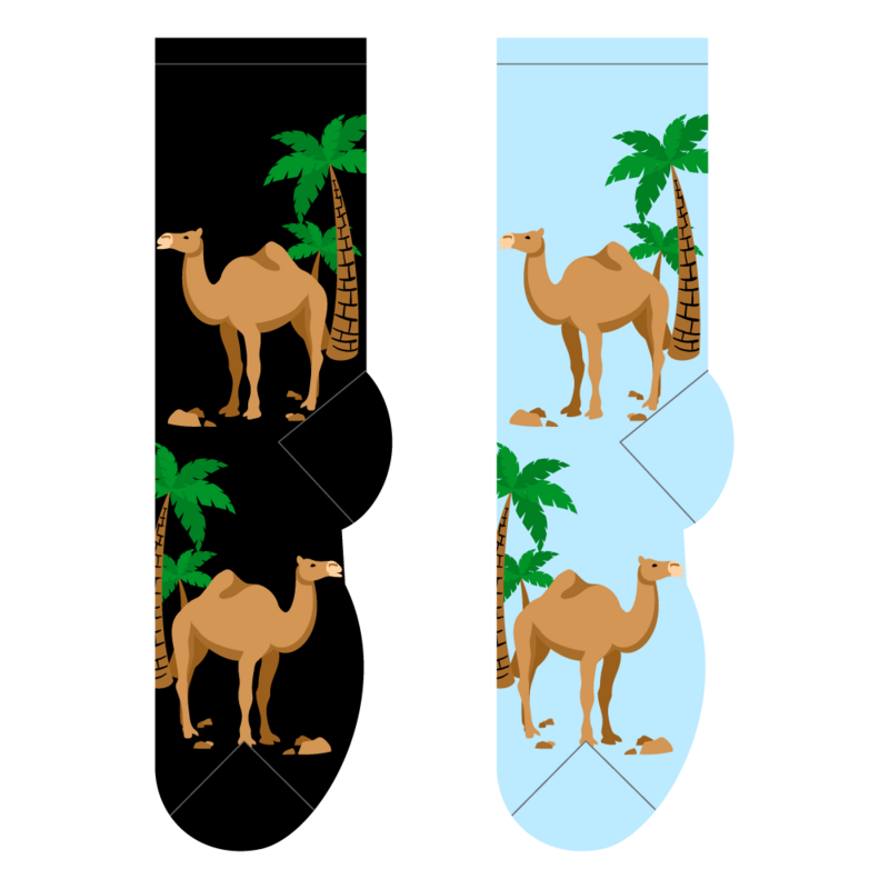 Foozys Ladies Socks - Camels