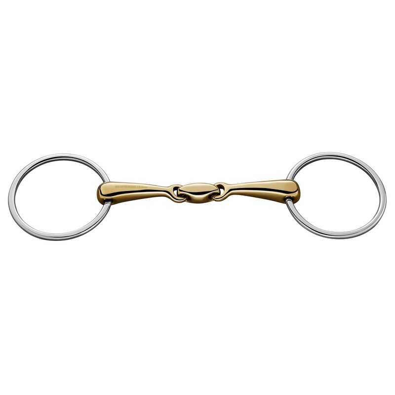 Sprenger Copper Plus Double Jointed Loose Ring Snaffle - 16 mm