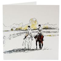 Greeting Card - Riding Out with Friends