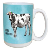 Ceramic Mug - Boho Cow