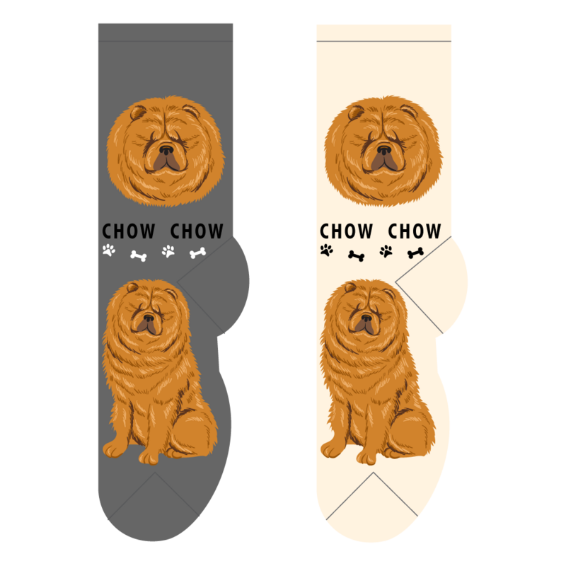 Foozys Ladies Socks - Chow Chow