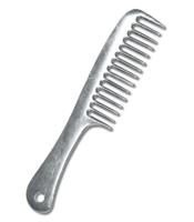 Metal Mane Comb with Handle