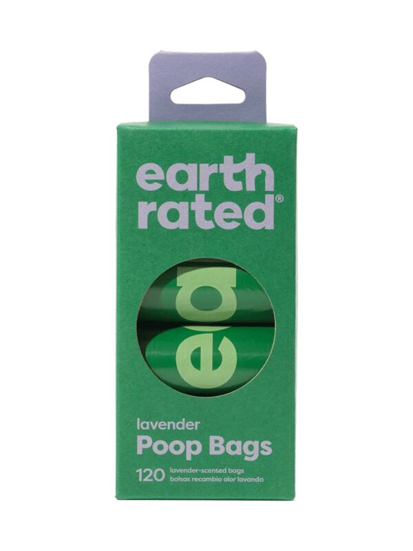 Eco-Friendly Poo Bags 120ct Lavender