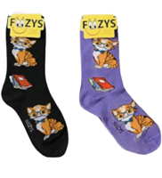 Foozys Ladies Socks - Professor Cat