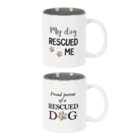 Rescue Dog Mugs - Set of 2