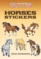 Glitter Horses Sticker Booklet