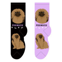 Foozys Ladies Socks - Pekingese