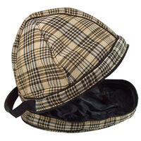  Exselle Traditional Plaid Helmet Bag 