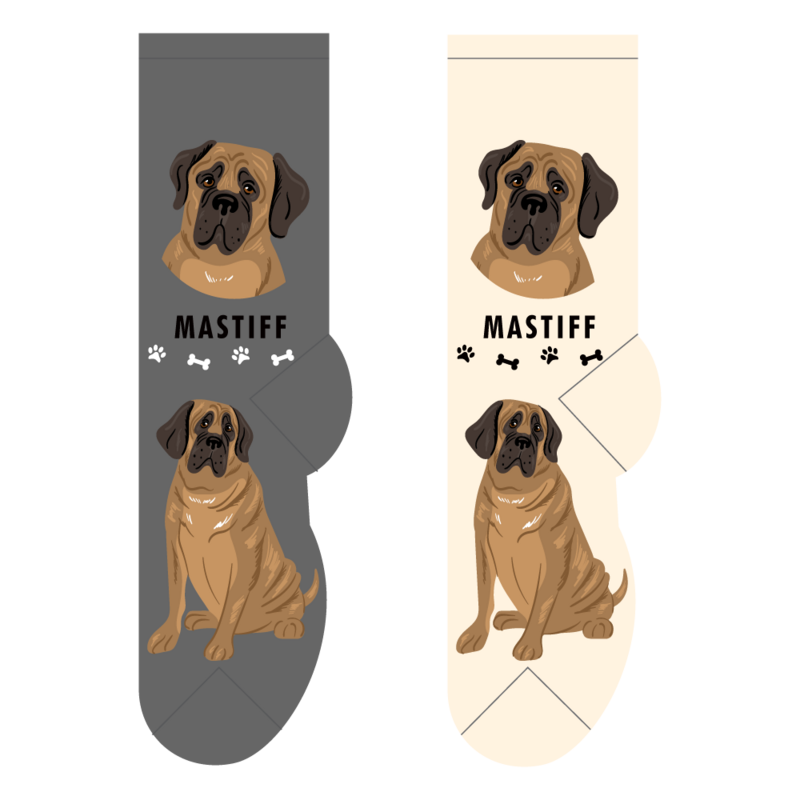 Foozys Ladies Socks - Mastiff
