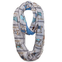 Equestrian Blanketed Infinity Scarf