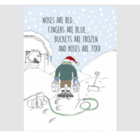 Boxed Christmas Cards - Frozen Noses & Fingers
