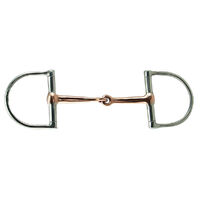 Copper Dee Ring Heavy Weight Snaffle