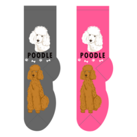 Foozys Ladies Socks - Poodle