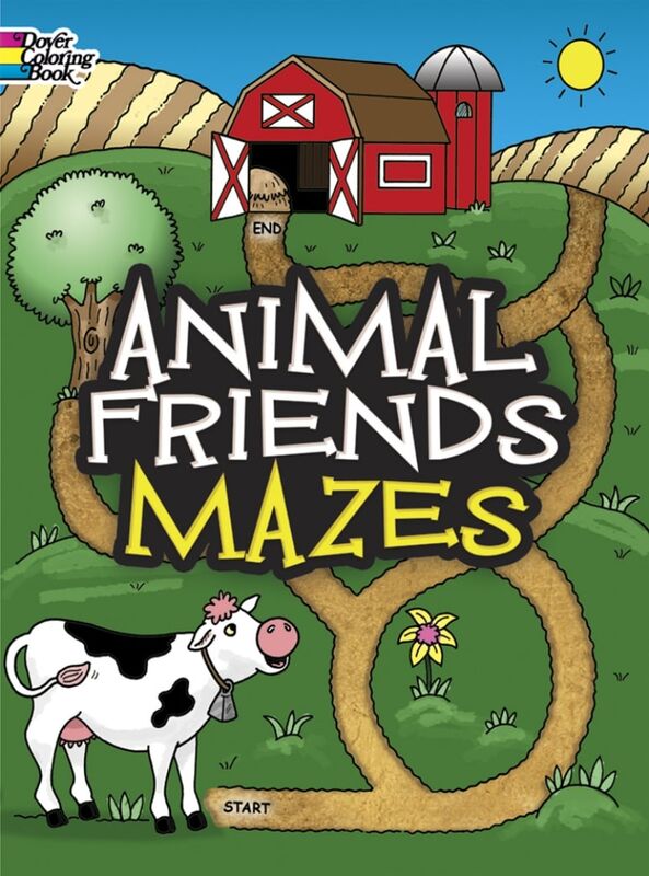 Little Animals Friends Mazes Booklet