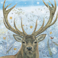 10 Pack Charity Cards - Winter Stag