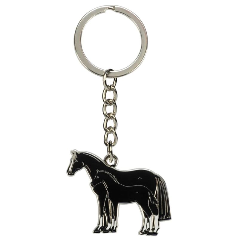 Horse Head with Bridle Keychain