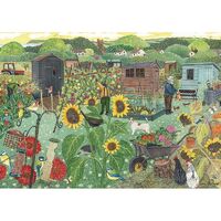 Jigsaw Puzzle 1000 pieces - Up the Allotment