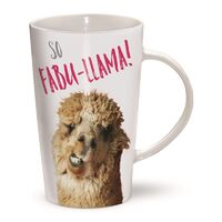 Latte Mug - Fabu-Llama