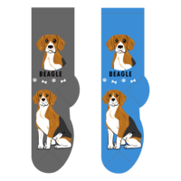 Foozys Ladies Socks - Beagle