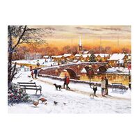 Jigsaw Puzzle 1000 pieces - Winter Sunset