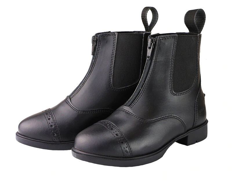 Grewal Ladies Synthetic Leather Paddock Boots