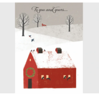 Boxed Christmas Cards - Fox & Barn