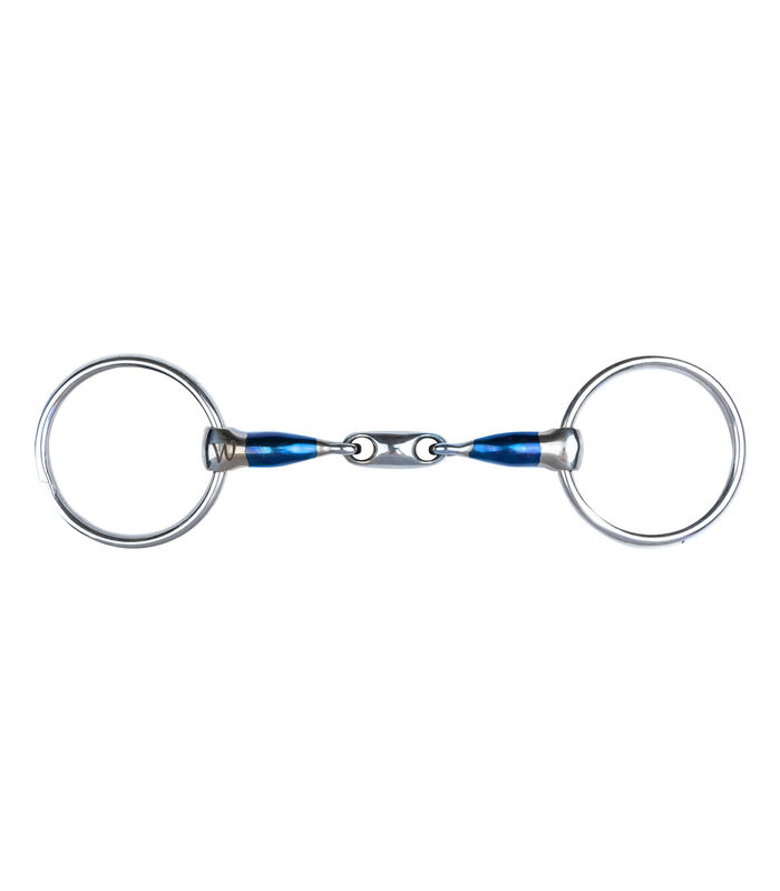 Sweet Iron Double Jointed Loose Ring Snaffle