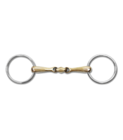 Cupris Double Jointed Loose Ring Snaffle 18mm