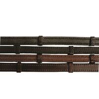 Nunn Finer Rubber Lined Reins with Grips