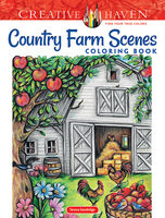 Country Farm Scenes Colouring Book