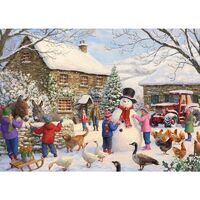 Jigsaw Puzzle 1000 pieces - Christmas At The Farm - Available August 2023