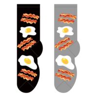 Foozys Mens' Socks - Bacon & Eggs