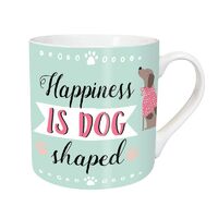 Tarka Mug - Happiness is Dog Shaped