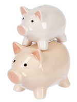 Stacking Pigs Salt & Pepper Shakers