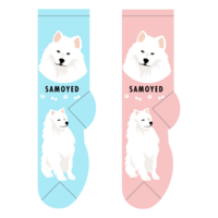 Foozys Ladies Socks - Samoyed