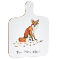 Mini Chopping Board - For Fox Sake!
