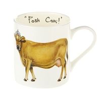 Fine Bone China Mug - Posh Cow